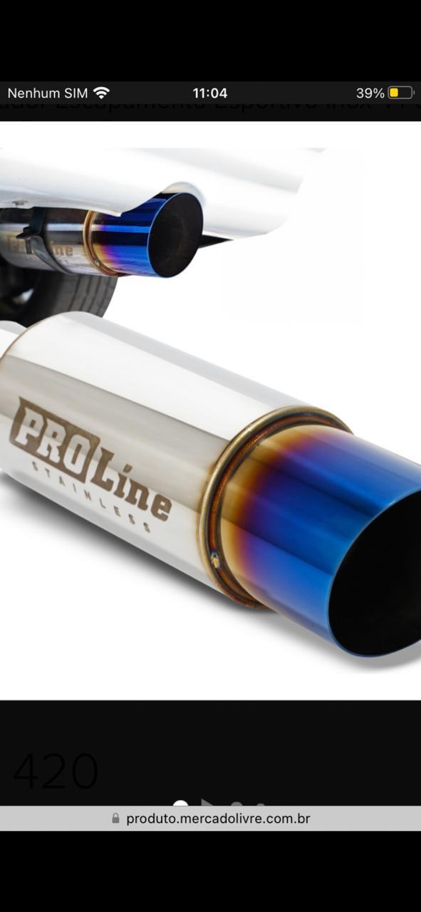 Ponteira esportiva ProLine inox
